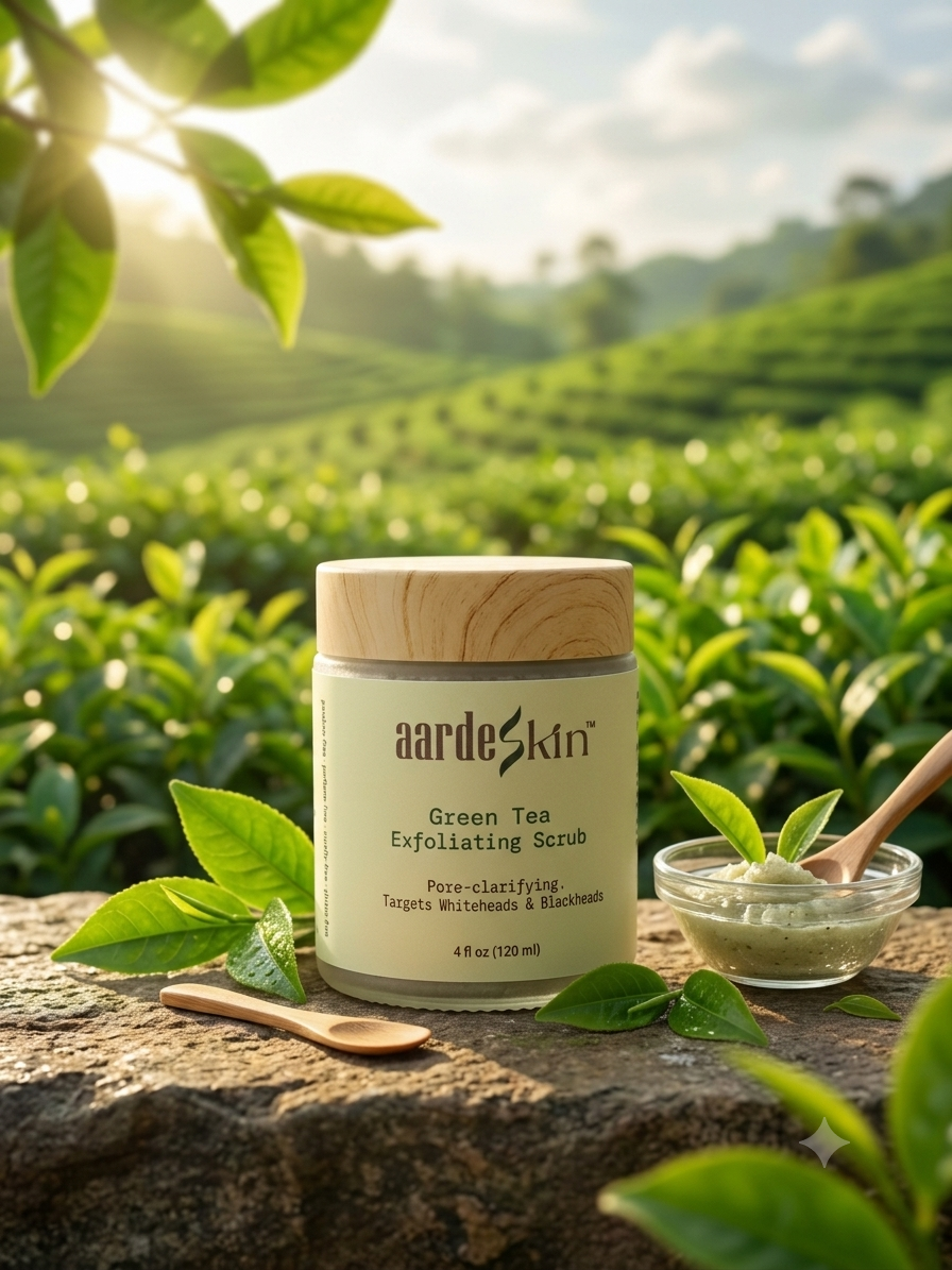 Aardeskin Green Tea Exfoliating Scrub