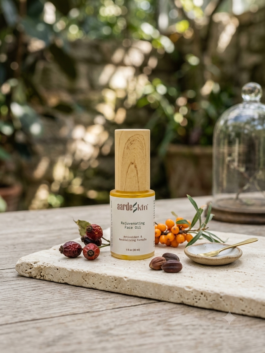 Aardeskin Rejuvenating Face Oil - Antioxidant & Antiaging