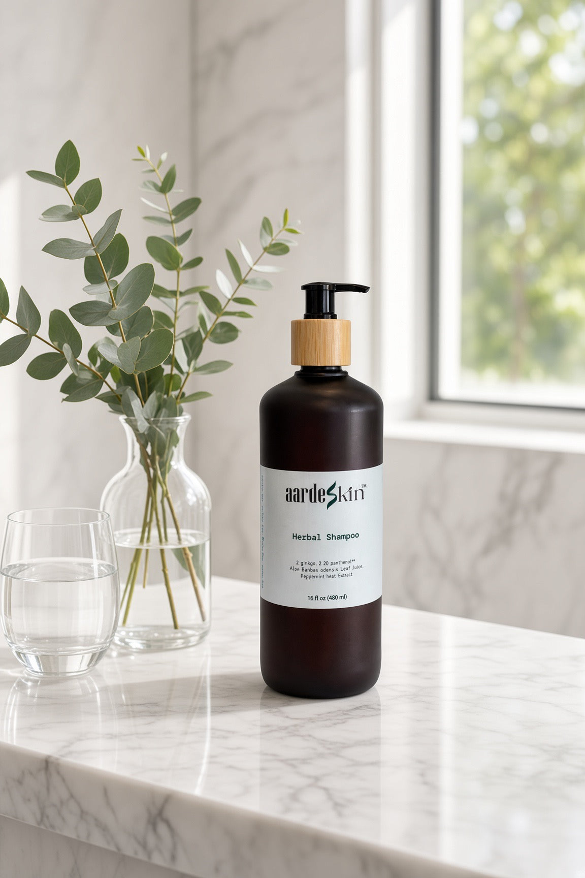 Aarde Herbal Shampoo – 8 fl oz / 240 ml