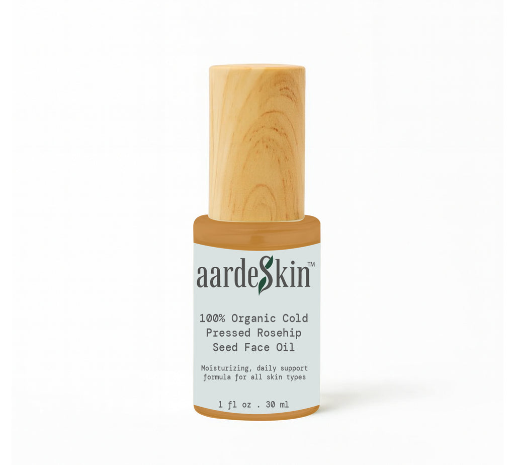 Aardeskin 100% Organic Cold Pressed Rosehip Seed Face Oil