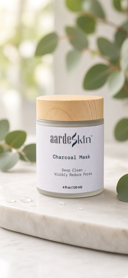 Aardeskin Activated Charcoal Face Mask - deep clean