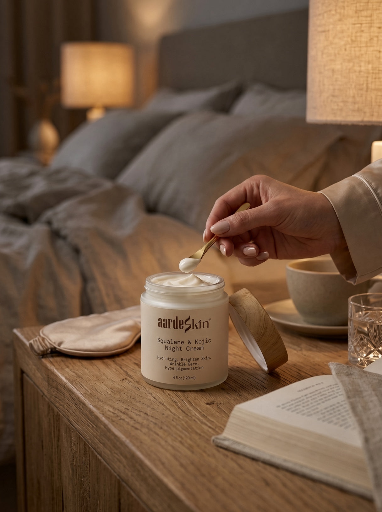 Aardeskin Squalane & Kojic Night Cream