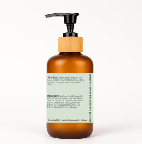 Aarde Nourishing Hair Oil – 4 fl oz / 120 ml