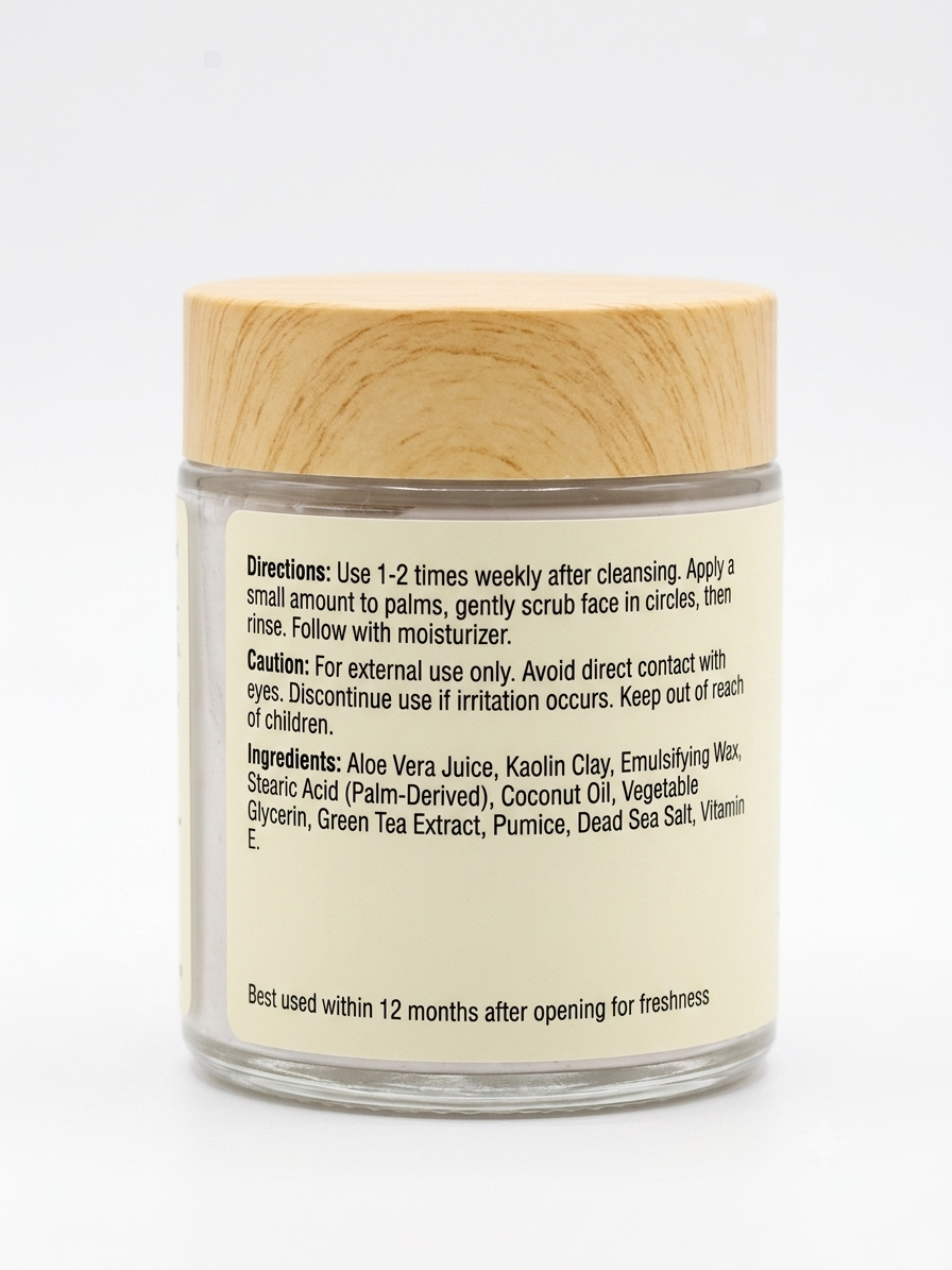 Aardeskin Green Tea Exfoliating Scrub