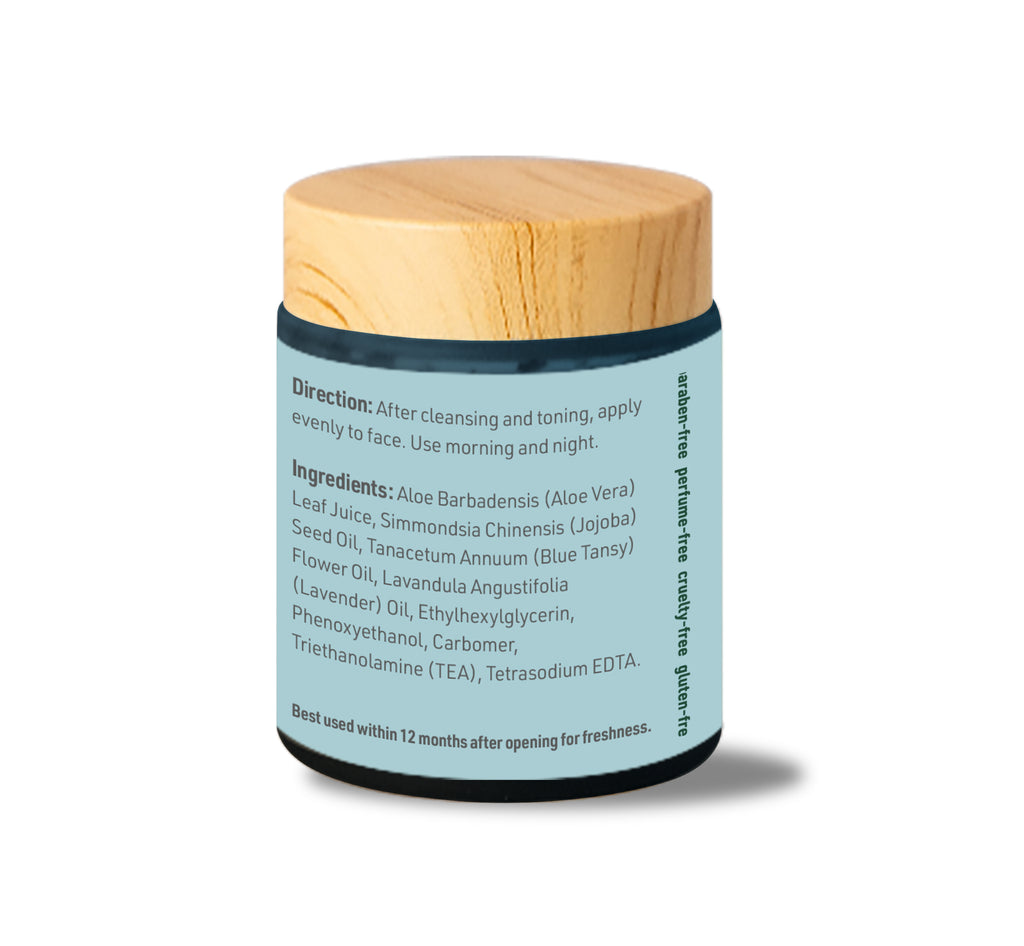 Aardeskin Blue Tansy AquaGlow Face Gel