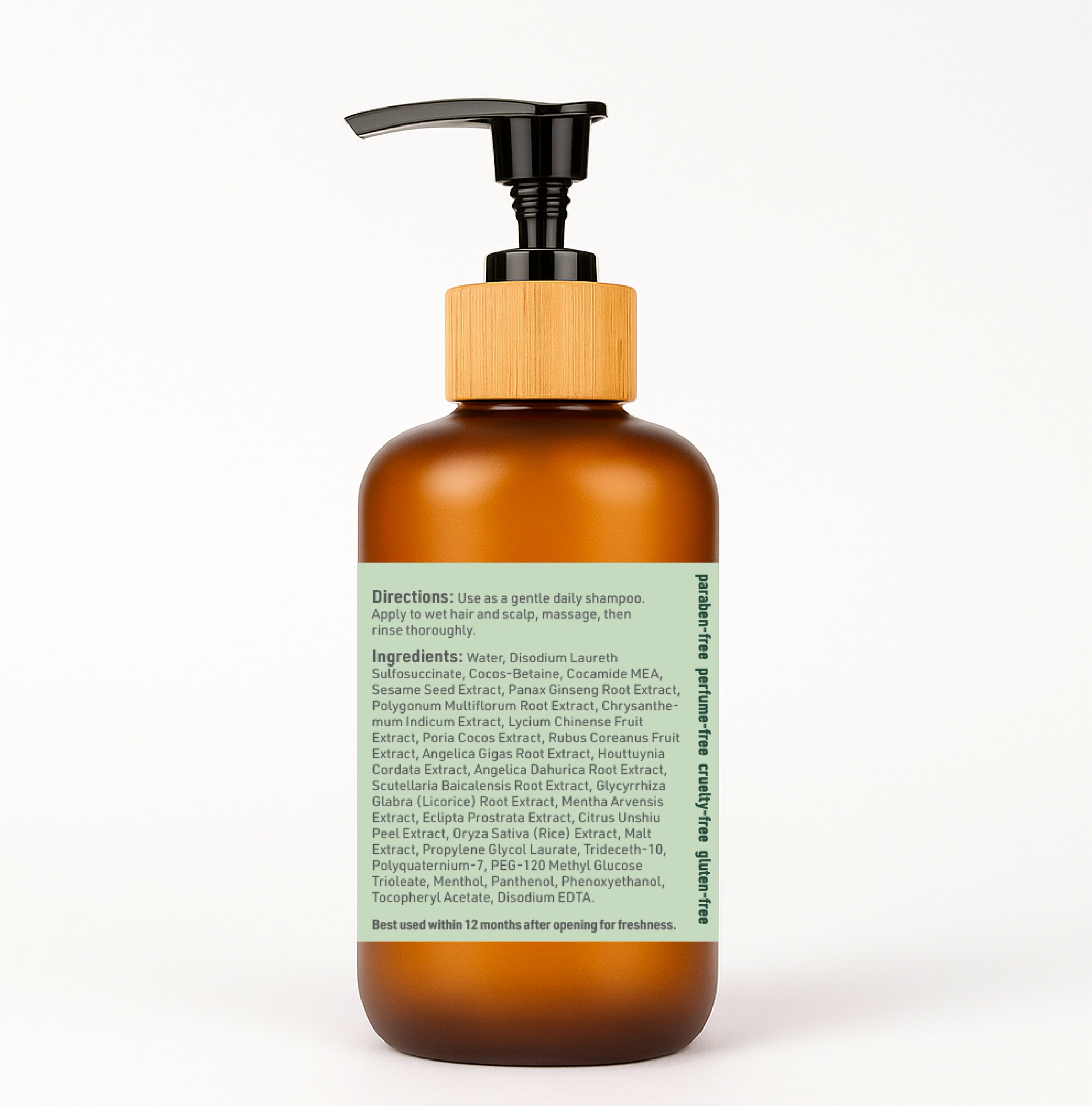 Aarde Herbal Shampoo – 8 fl oz / 240 ml