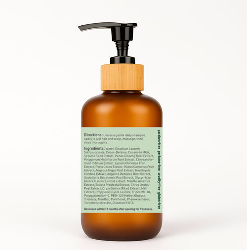 Aarde Herbal Shampoo – 8 fl oz / 240 ml