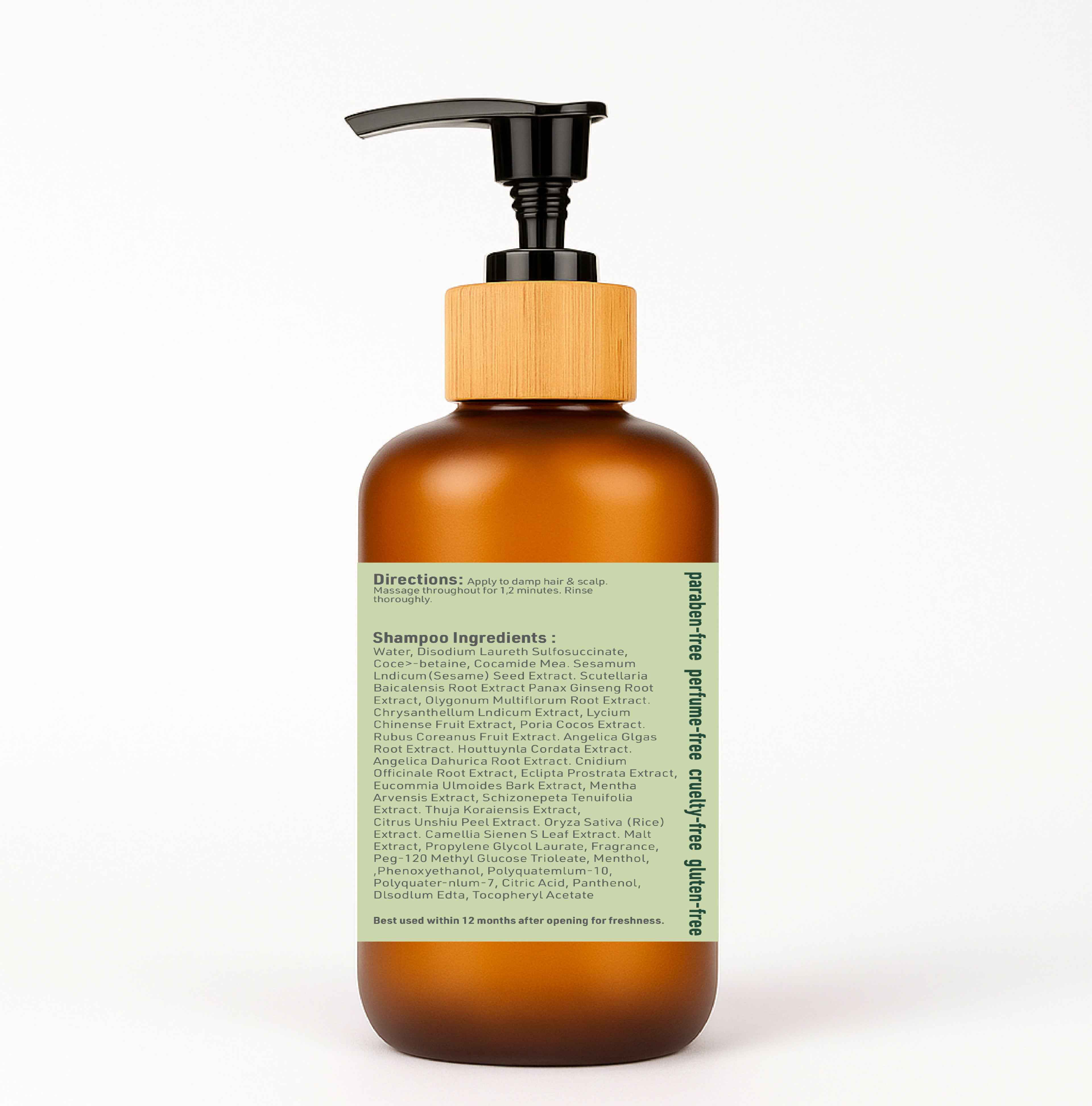 Aarde Herbal Shampoo – 16 fl oz / 480 ml