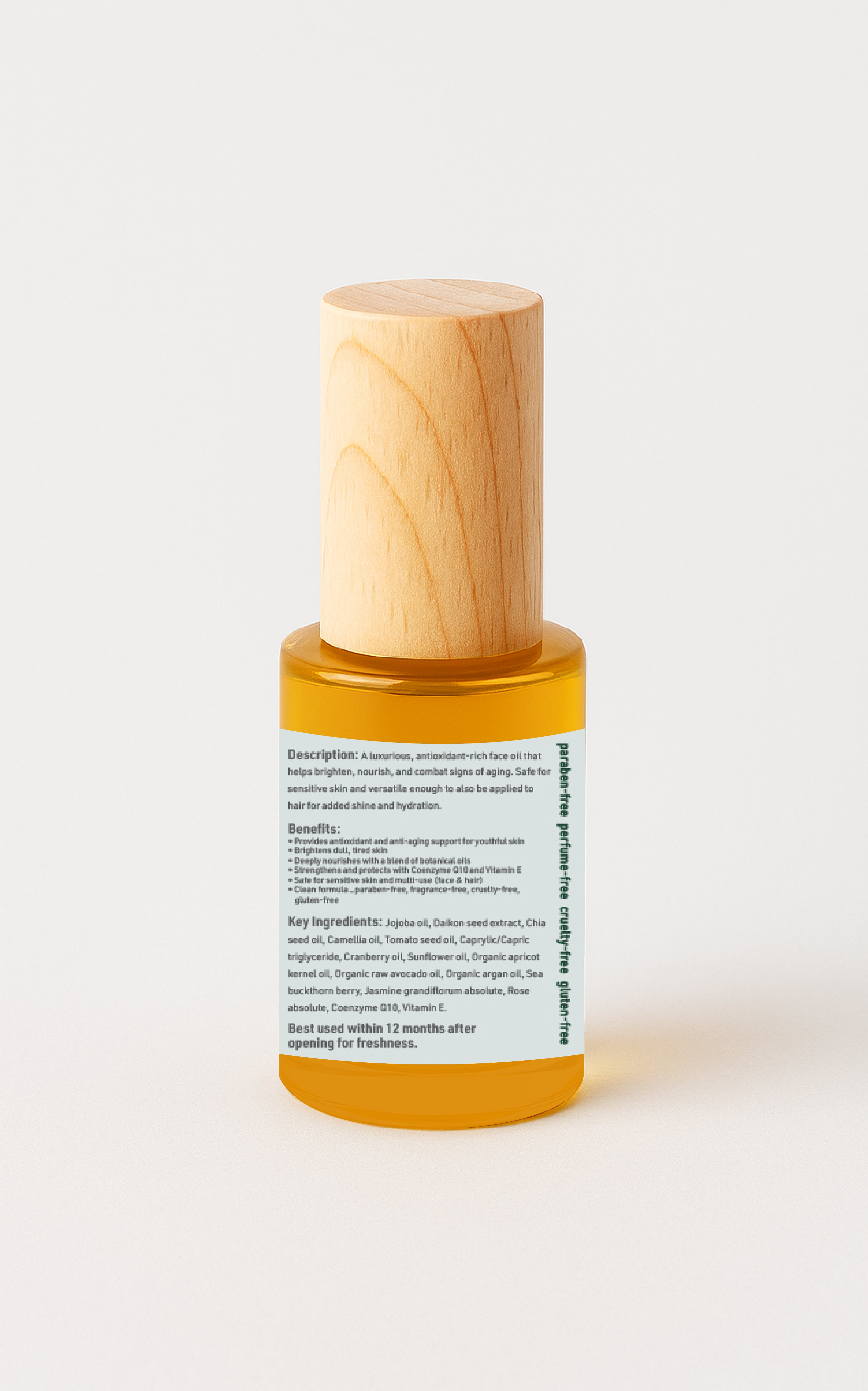 Aardeskin Rejuvenating Face Oil - Antioxidant & Antiaging