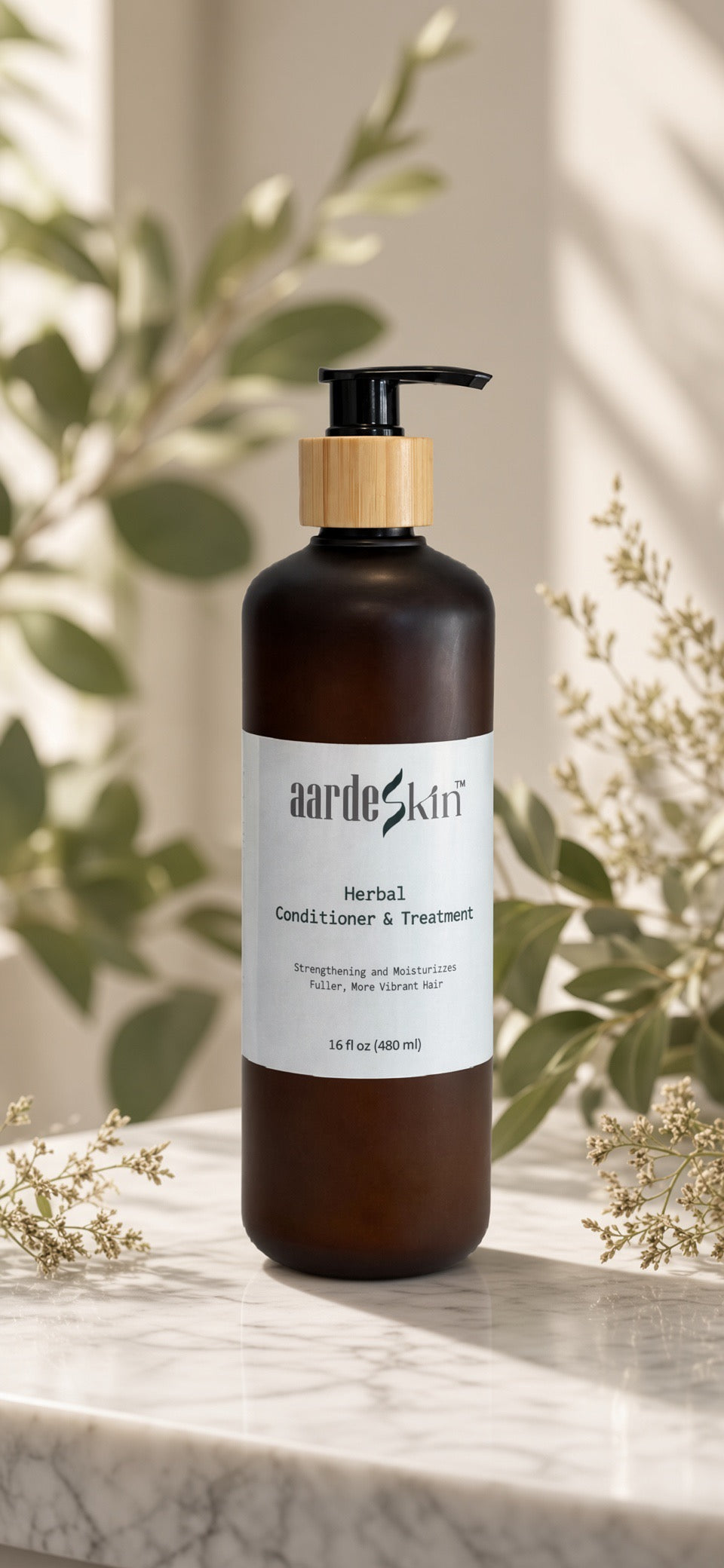 Aarde Herbal Conditioner & Treatment – 16 fl oz / 480 ml