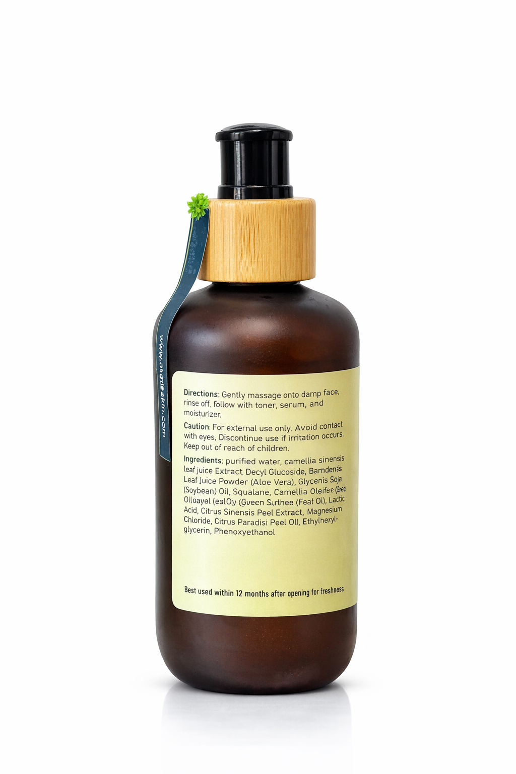 Aardeskin Green Tea & Camellia Facial Cleanser