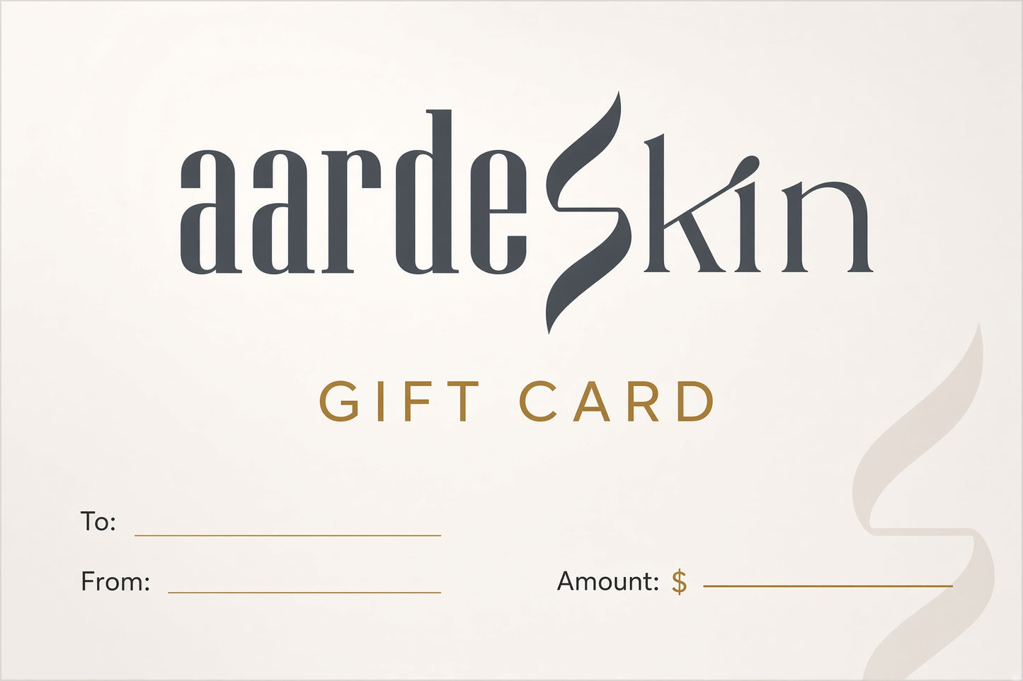 Aardeskin Giftcard