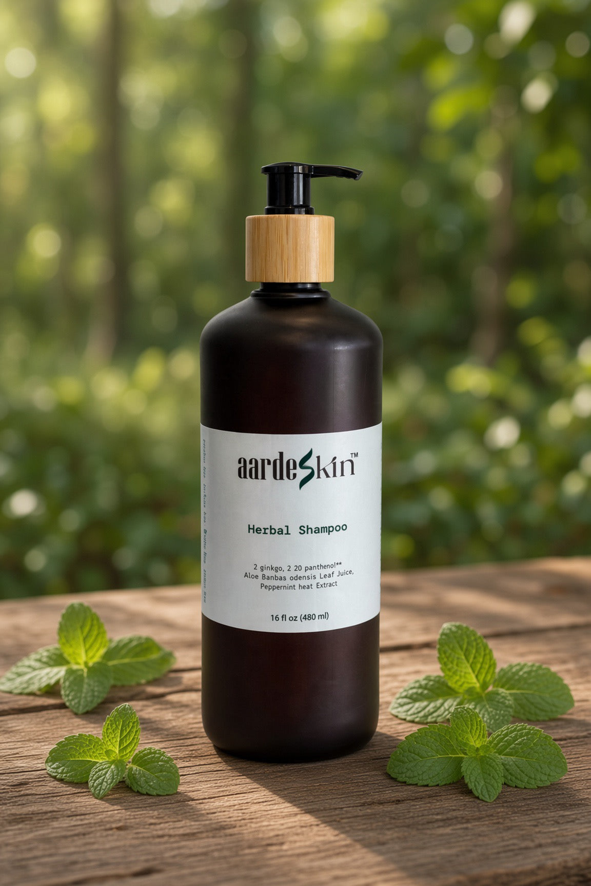 Aarde Herbal Shampoo – 16 fl oz / 480 ml