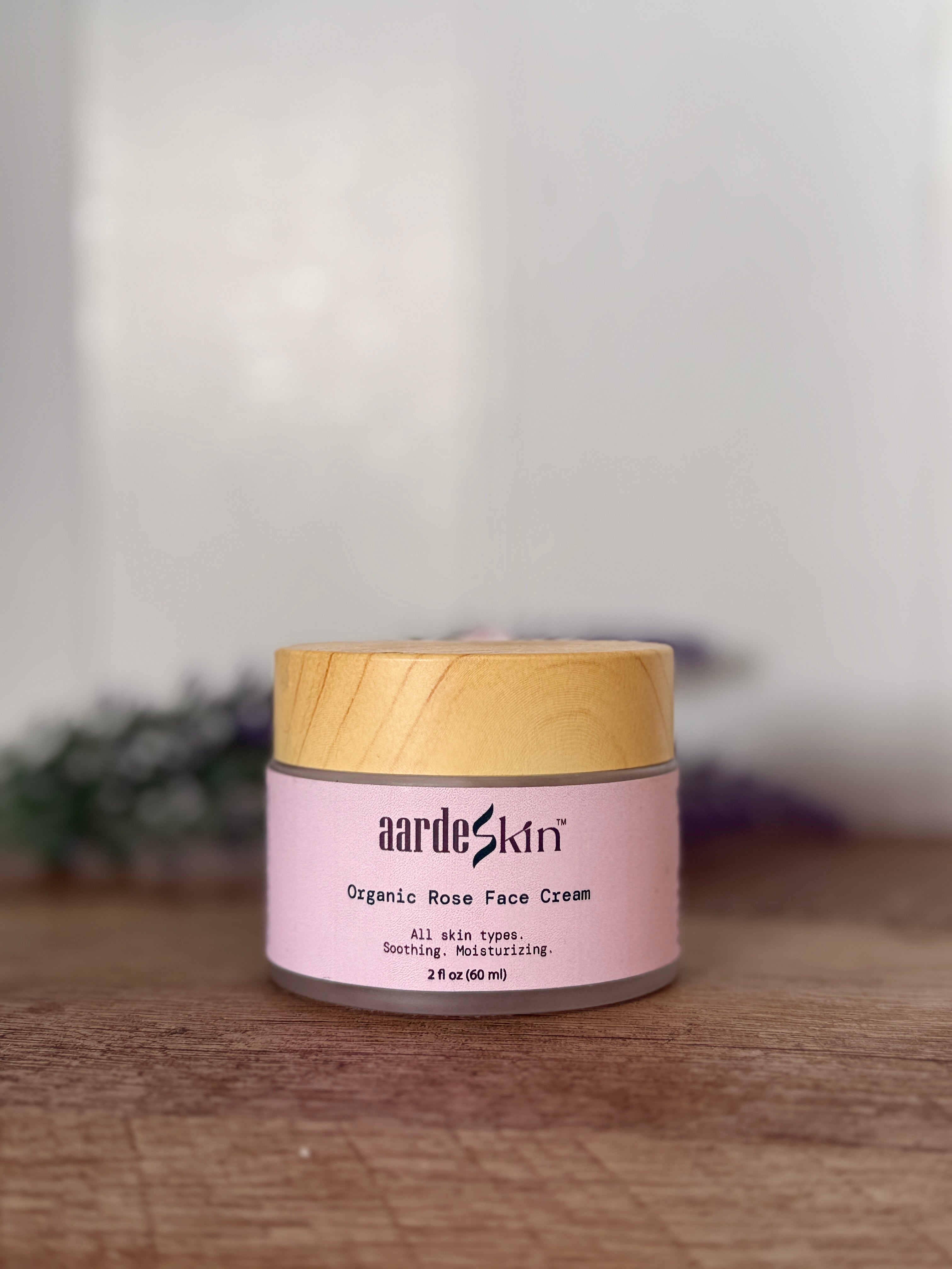 Aardeskin Organic Rose Face Cream