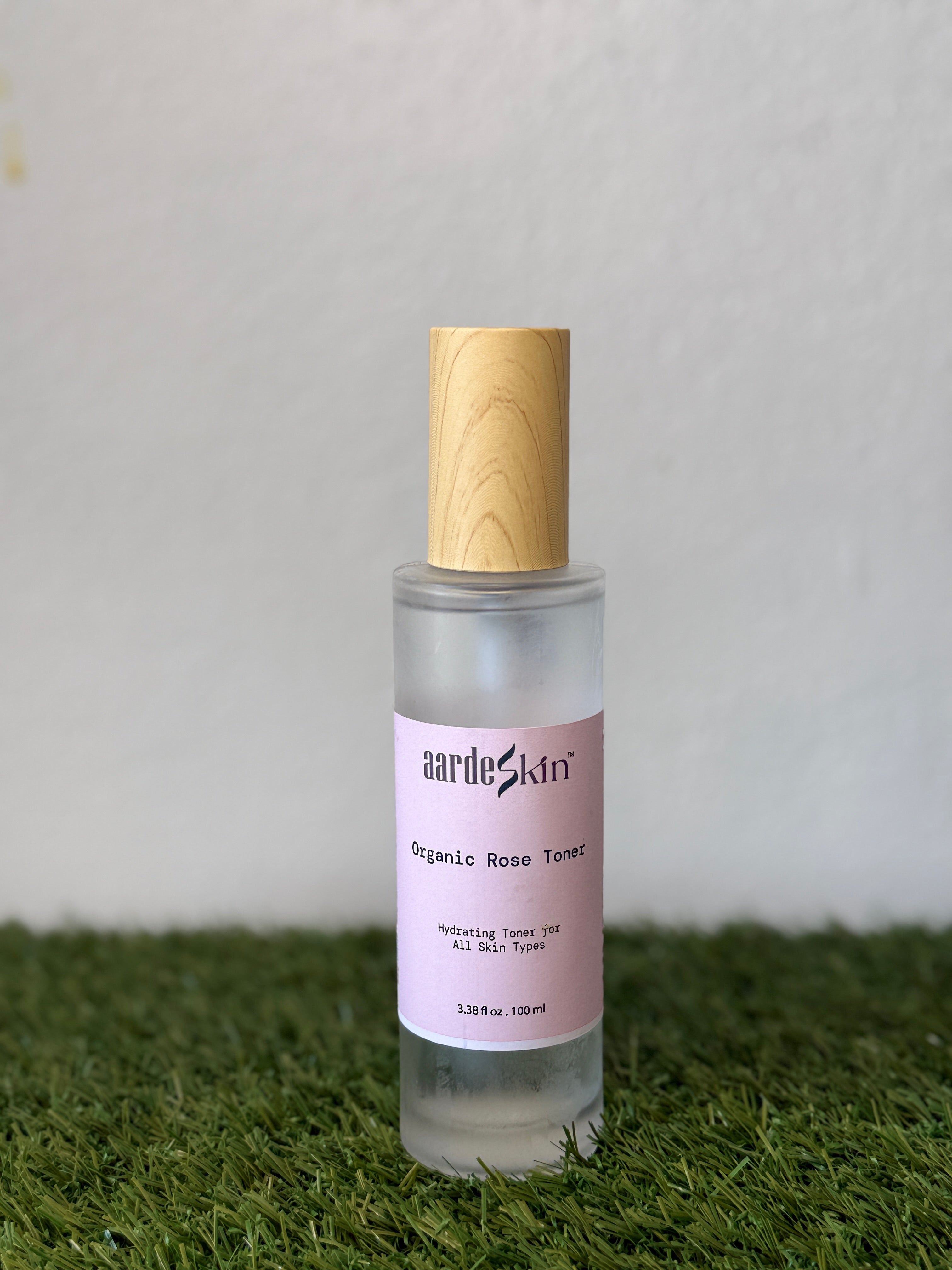 Aardeskin Organic Rose Water Toner
