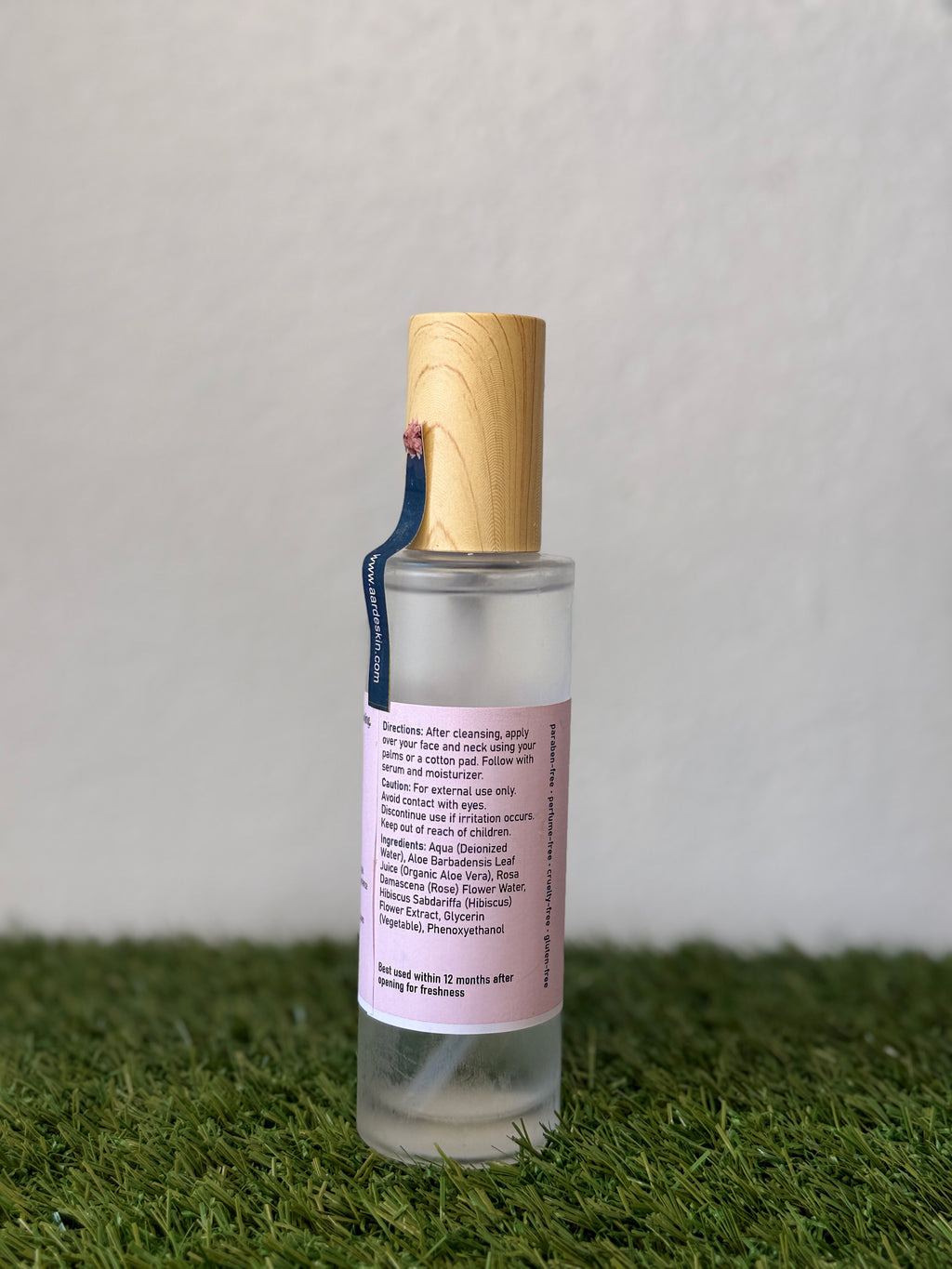 Aardeskin Organic Rose Water Toner