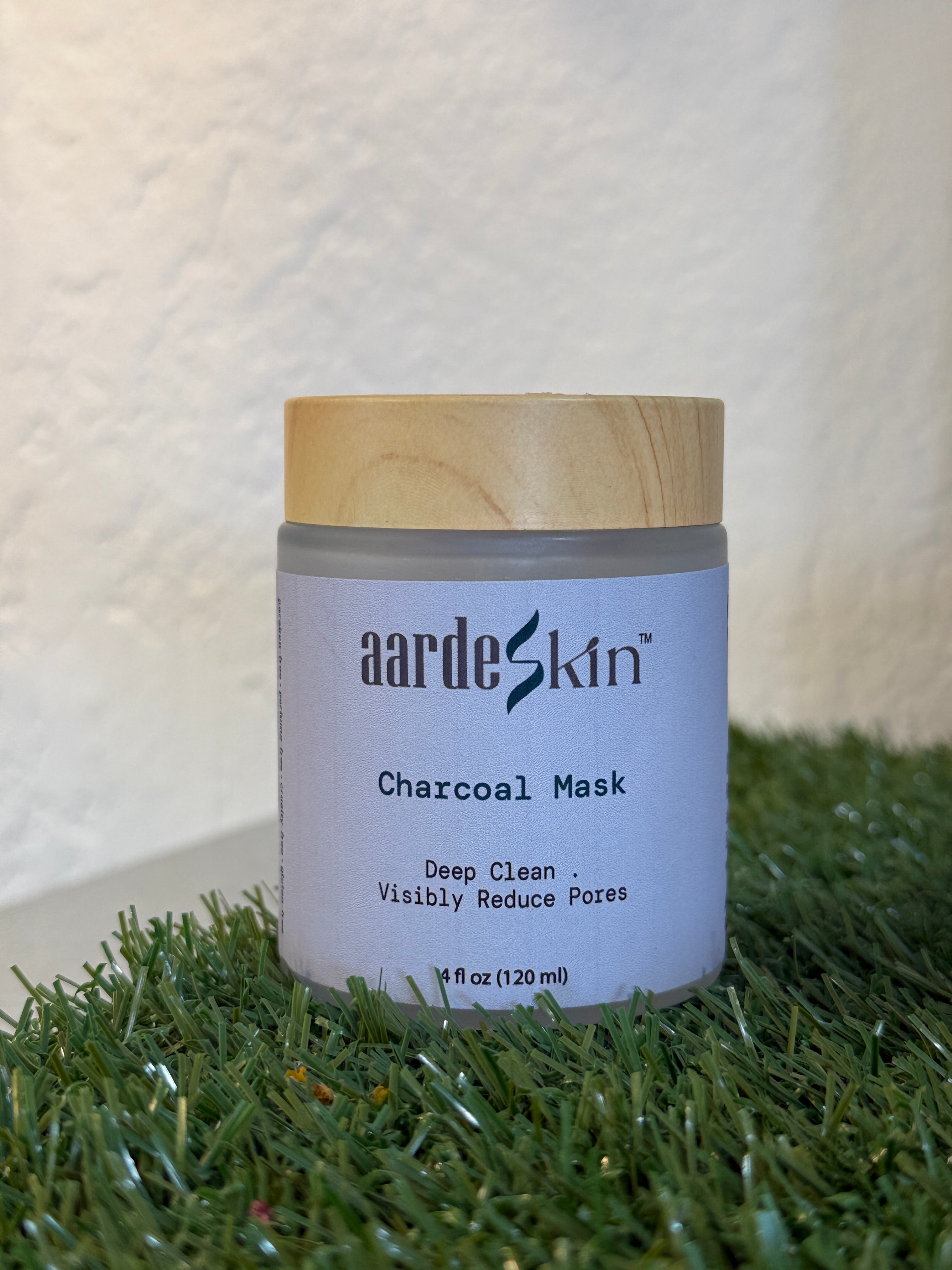 Aardeskin Activated Charcoal Face Mask - deep clean