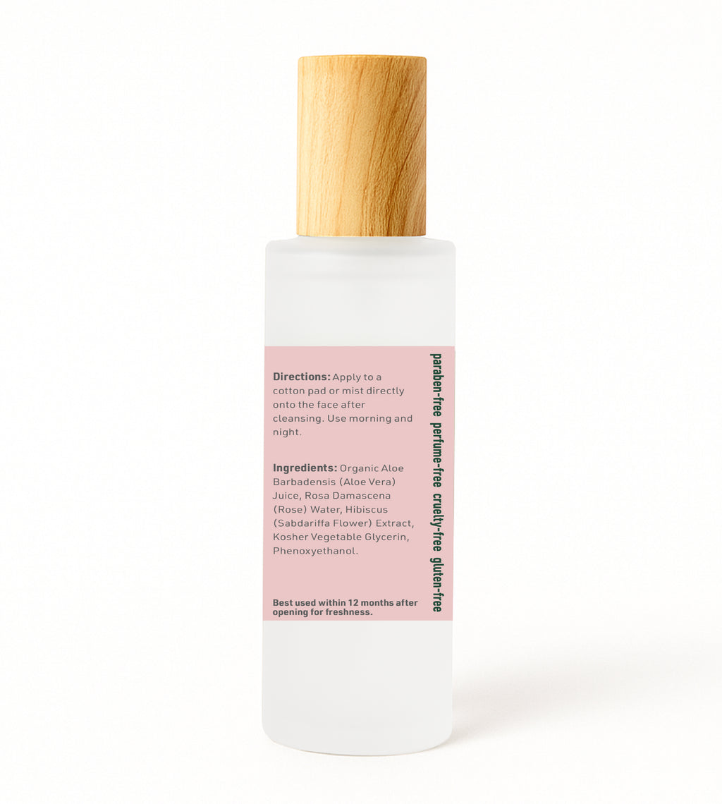 Aardeskin Organic Rose Water Toner