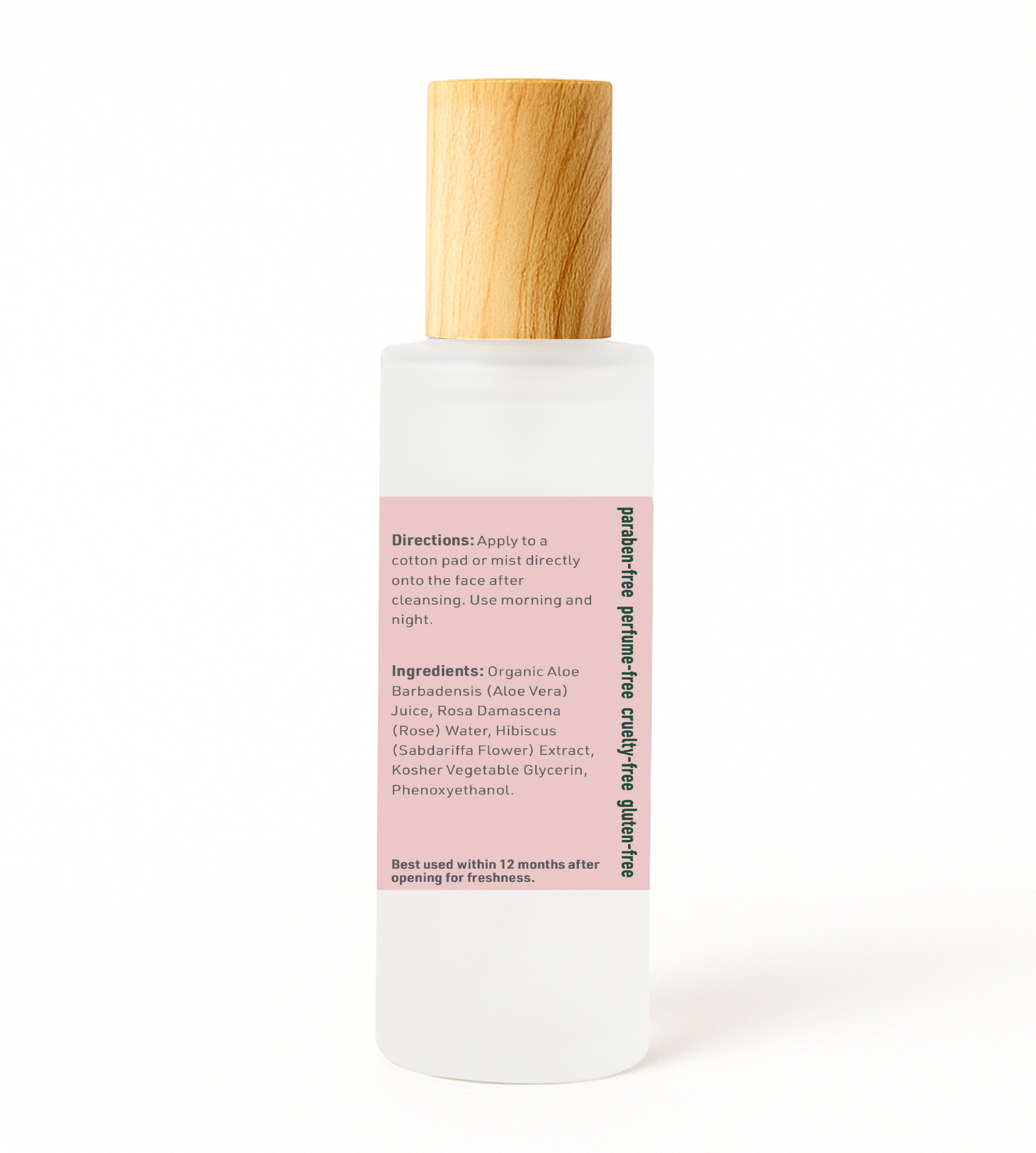 Aardeskin Organic Rose Water Toner