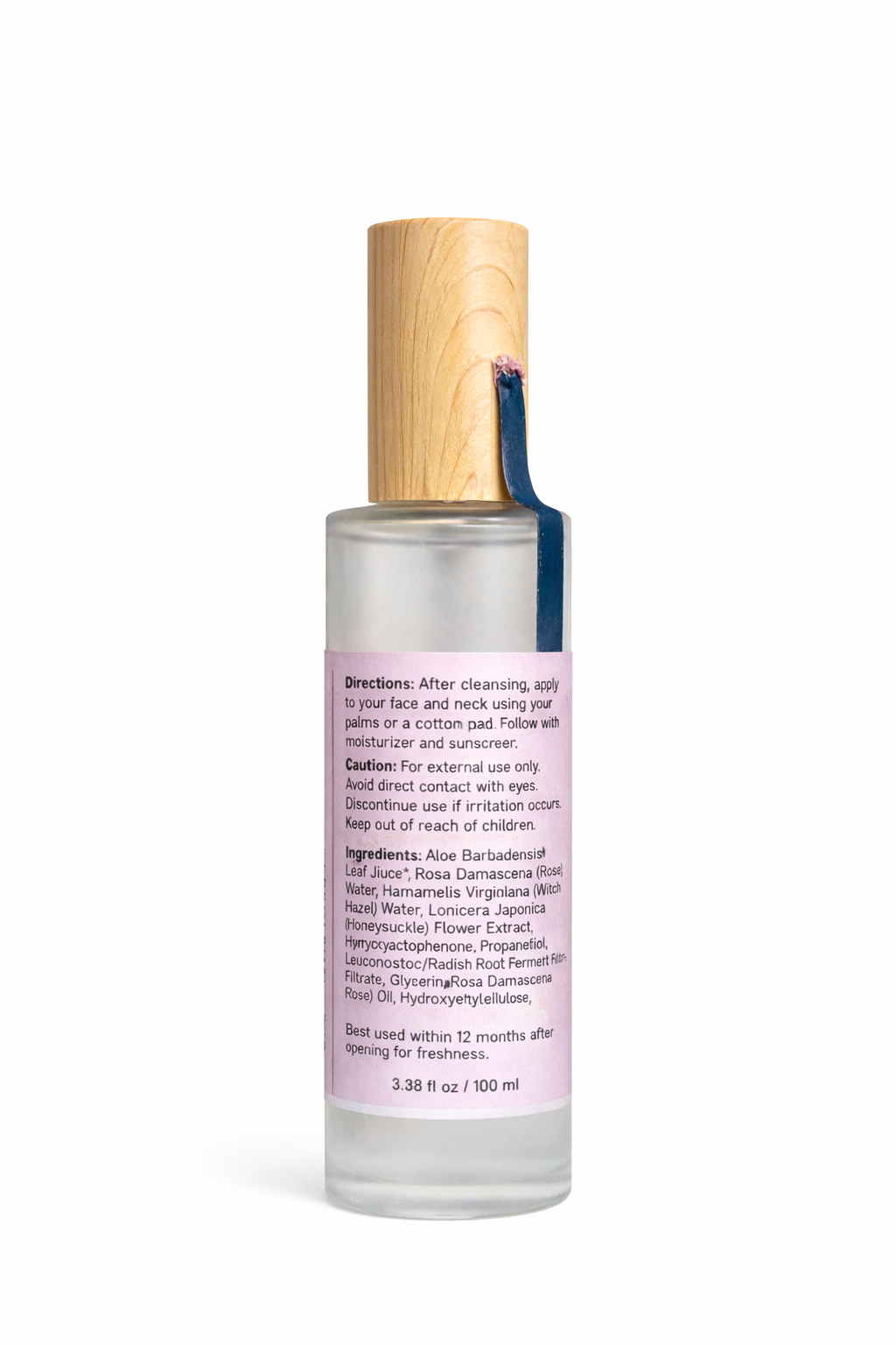 Aardeskin Organic Rose Water Toner