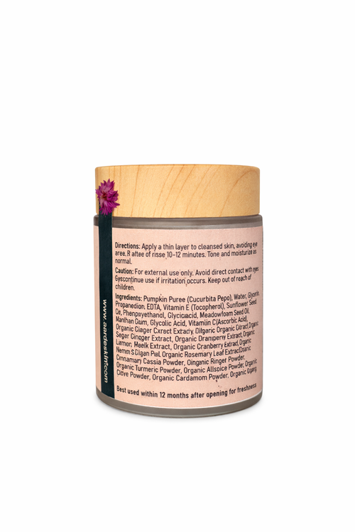 Aardeskin Organic Pumpkin Enzyme Peel Mask