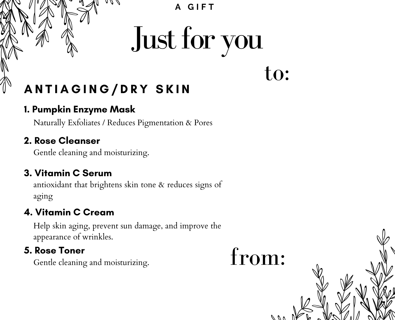 Aardeskin Trial Set 3 for Anti-aging & Dry Skin