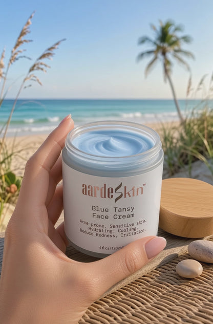 Aardeskin Blue Tansy AquaGlow Face Gel